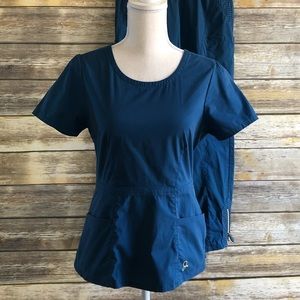 Caribbean Blue Jaanuu scrub set size XS